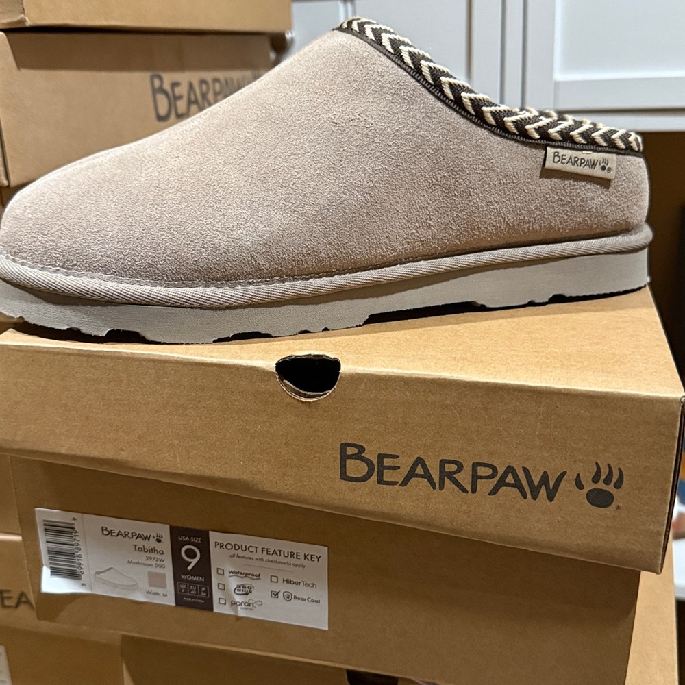 Bearpaw Mushroom Tabitha slippers